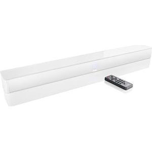 Canton Smart Soundbar 9 - Soundbar met ingebouwde Subwoofer - Multiroomtechnologie - Bluetooth - Wit