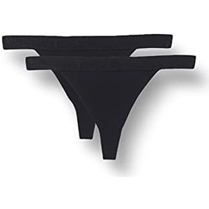 KARL LAGERFELD thong dames slips, zwart.