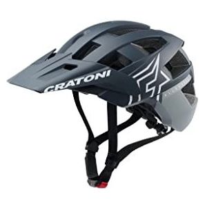Cratoni Allset Pro helm voor volwassenen, uniseks, staal/blauw mat, L