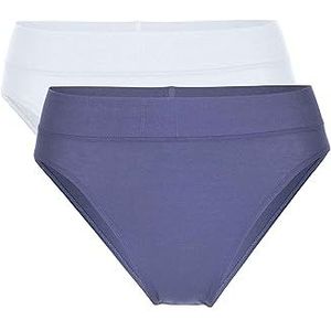 Calida Duopack elastisch ondergoed voor dames, Twilight Paars