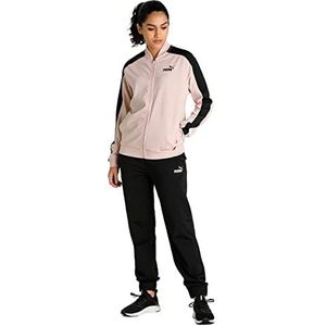 PUMA Baseball Jumpsuit gebreid Cl trainingspak dames, rozenkwarts, XL