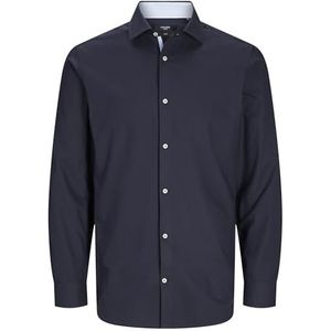 JACK & JONES Chemise slim fit pour homme, Night Sky/Fit : slim fit, XS