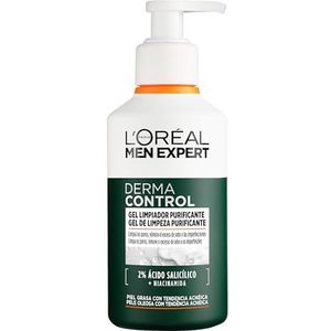 L'Oréal Paris Men Expert Derma Control Reinigingsgel met salicylzuur en niacinamide voor de vette huid met acne