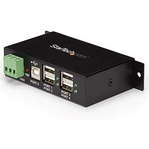 StarTech.com 4 poorten RUGGED USB HUB 4-poorts industriële USB 2.0 hub, ST4200USBM