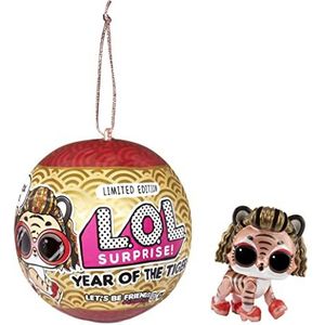 LOL Surprise Animal Jaar van de Tijger – Good Wishes Tiger – dierenpop van het nieuwe maanjaar met 8 verrassingen om te ontdekken – bevat 1 outfit, accessoires en + – collectie voor kinderen, vanaf 4