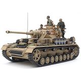 Tamiya 35378-000 Militair 35378 1:35 Dt. Pz.Kpfw. IV AUSF.G Frühe.Prod. - Originele getrouwe replica, modelbouw, kunststof bouwset, doe-het-zelf, hobby, modelbouwset, te monteren,