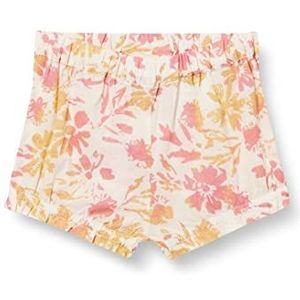 Noa Noa miniature emilinnm baby shorts voor meisjes, Offwhite/roze/gele print