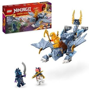 LEGO NINJAGO De jonge draak Riyu, speelset met 3 Ninja-minifiguren om zelfstandig te spelen, avonturenmodel om te bouwen voor kinderen, cadeau-idee voor jongens en meisjes vanaf 6 jaar 71810