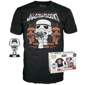 Funko Pop! & Tee: SW - Stormtrooper - Extra Large - (XL) - Star Wars - T-shirt - kleding met vinylfiguur om te verzamelen - cadeau-idee - Speelgoed en Top met korte mouwen voor mannen