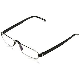 Rodenstock ProRead R2180 Leesbril, uniseks leesbril, leeshulp bij verziendheid, bril met licht roestvrij stalen frame (+1 / +1,5 / +2 / +2,5), grijs.
