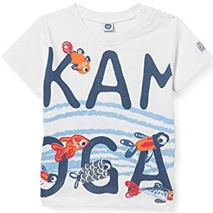 Tuc Tuc Punto Kamogawa Baby T-shirt, Wit.