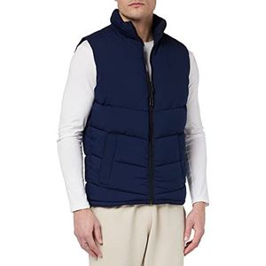 JACK & JONES Jorcopenhagen Bodywarmer Herenvest, Marineblauwe blazer/details: geen borduurwerk