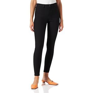 JDY Jdyvega High Push-Up SK Blk DNM Noos Damesjeans, zwart.