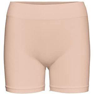 Vero Moda Vmjackie Seamless Mini Shorts GA Noos voor dames, Bruin