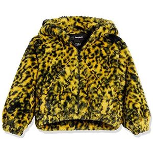 Desigual Chaq_nalon meisjesjas, Geel.