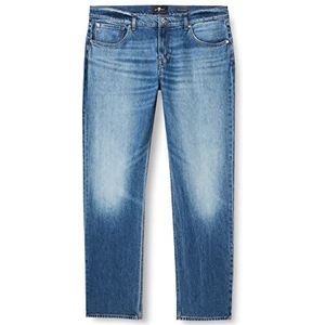7 For All Mankind JSSCC100 Jeans, Mid Blue, Regular Heren, Medium Blauw, One Size, middenblauw