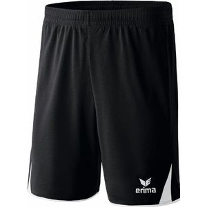 Erima Classic 5-C Shorts voor kinderen, zwart/groen gecko, Zwart/Wit