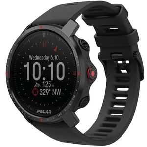 Polar Grit X Pro GPS multisport smartwatch, militaire kwaliteit, saffierglas, hartslag aan de pols, verlengde batterijduur, ideaal voor sport in de open lucht, trail, wandelen