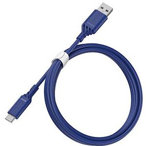 OtterBox USB A-C 1 m versterkte kabel, Performance-serie, blauw