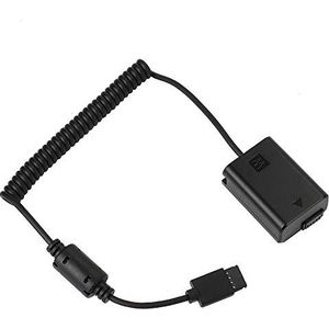 Fotga Voedingsadapterkabel voor DJI Ronin S NP-FW50 dummy batterij Sony Camera A7 A7R A7S A7S A7II A7SII A6000/A6100/A6300/A6400/A6500 DSC-RX10 II III IV