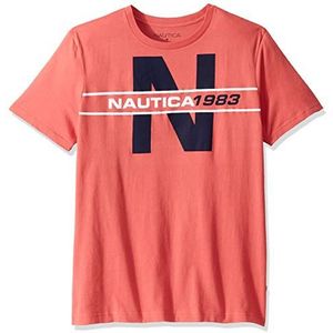 Nautica Heren T-Shirt Sailor Rood M, Sailor rood