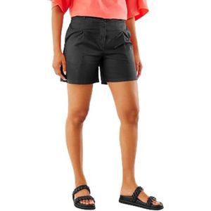 Mexx Elegante katoenen damesshorts, zwart, XXL, zwart.