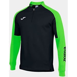 Joma Eco Championship sweatshirt voor heren, zwart, neongroen
