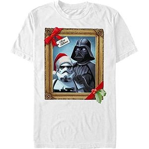 Star Wars Sithmas Organic T-shirt met korte mouwen, uniseks, Wit