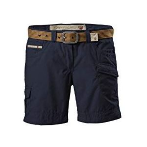 G.I.G.A DX Hira casual shorts met riem dames, marineblauw, FR: L (maat fabrikant: 42)