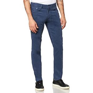 GANT D1. Maxen satijnen jeans Mous, marineblauw, 3032 heren