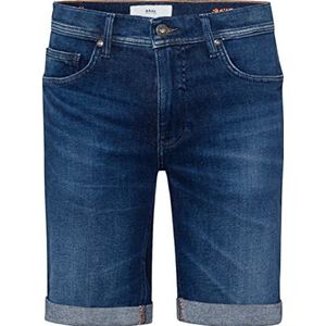 BRAX Chris B Vintage Flex Light Denim Bermuda modieuze shorts, Atlantic tweedehands 32W x 32L heren, Atlantic tweedehands 32W / 32L, Gebruikt Atlantic