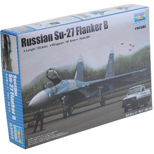 Trumpeter 03909 modelbouwset Russian SU-27 Flanker B