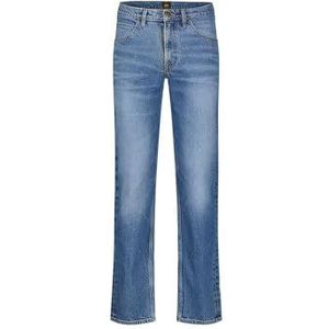 Lee Brooklyn Straight Jeans voor heren, Grondwater