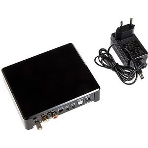 Pro-Ject Optical Box E Phono Phono voorversterker met A/D & Line In/Out converter (zwart)
