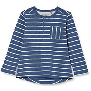 bellybutton Baby Jongens T-shirt met lange mouwen Y/D strepen | meerkleurig, 56, Y/D strepen | kleurrijk