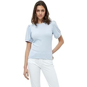 Minus Johanna T-shirt voor dames, ibiza blauw