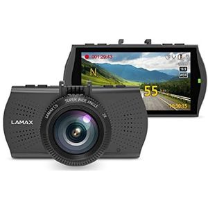 LAMAX C9 autocamera – dashcam-camera – compacte videorecorder van hoge kwaliteit, resolutie 2560 × 1080 met 2,7 inch lcd-display, nachtzicht, WDR, G-sensor en loopopname