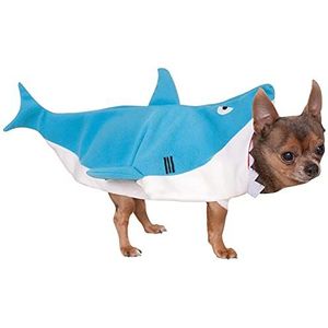 Rubin Officieel huisdierkostuum voor honden, haai, maat XL