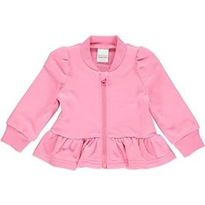 Fred'S World By Green Cotton Sweatshirt Peplum Zip Jacket Baby Pullover Vest voor meisjes, Roze