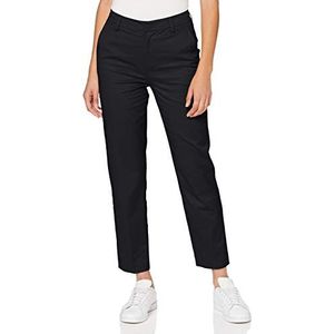 Scotch & Soda ABOTT Chino broek voor dames, regular fit, katoenen stretchbroek, Zwart 008