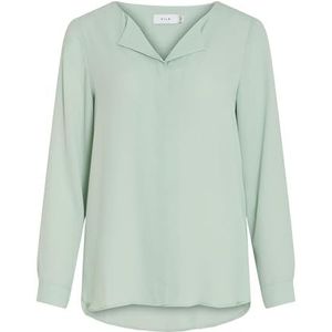 Vila Oversized damesblouse, Silt Green