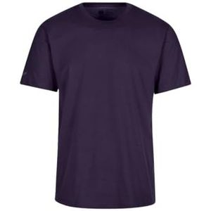 Trigema t-shirt mannen, Paars (Deep Purple-C2c 595)