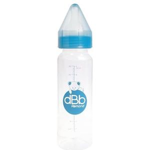 dBb Remond Régul'Air Flesje met zuignap NN van siliconen, blauw, transparant, 270 ml