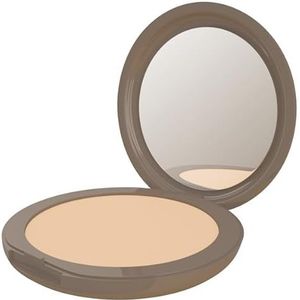Neve Cosmetics Compacte foundation met geïntegreerde spiegel Flat Perfection gladmakend, medium dekking | ""Light Warm