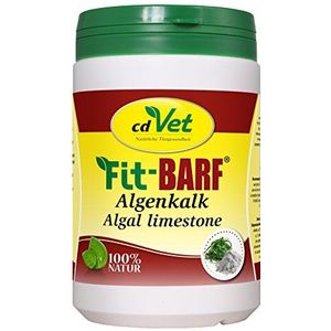 cdVet Natuurproducten Fit-BARF algenkalk 850 g - voor honden en katten - natuurlijke calciumbron - fosforcompensatie - zuiverheidselementen - 100% natuurlijk weefsel - ruw voer - BARF-dieet