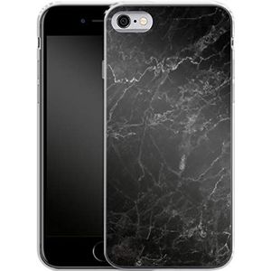 caseable Beschermhoes voor Apple iPhone 6, silicone, absorbeert stootvast, krasbestendig, kleurrijk design, midnight marmer