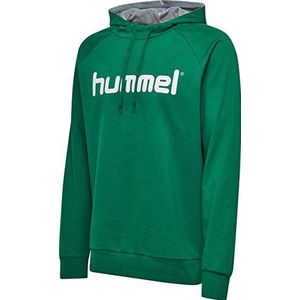 Hummel Hmlgo Cotton Logo capuchontrui heren Evergreen, XXL EU