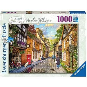 Ravensburger Illustrati puzzel 1000 stukjes - Medow Hill Lane