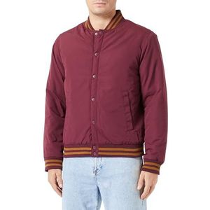 JACK & JONES Jjwarrior College Bomber Herenjas, Koninklijke haven/detail: met tips