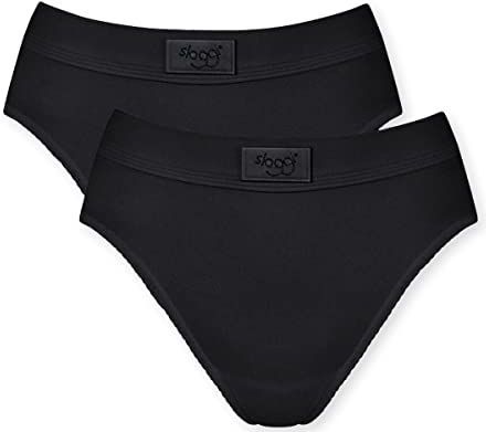 Sloggi Sloggi Double Comfort Tai 2p Damesondergoed (2 stuks), zwart.